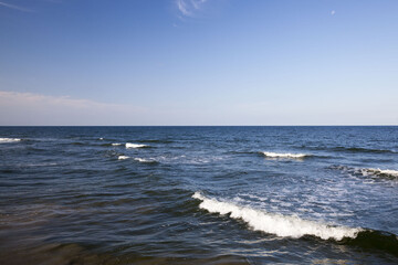 the coast of the Baltic sea