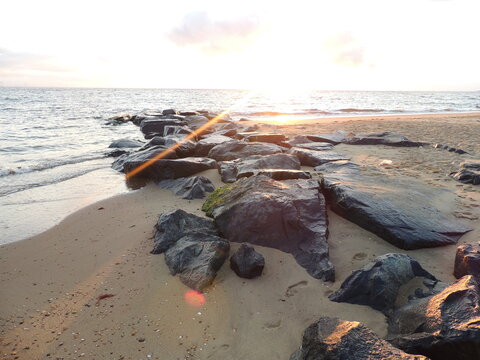 beach sunrise