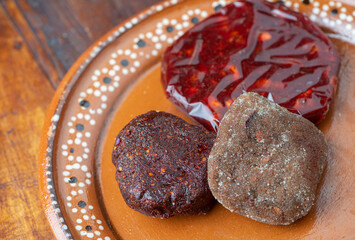 Dulce de tamarindo azucarado y con chile tradicional mexicano tropical acapulco latino artesanal...