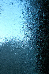 rain on glass