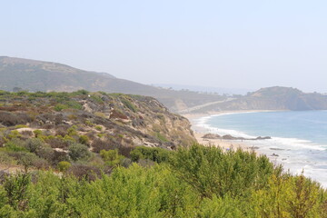 view of the coast of the sea