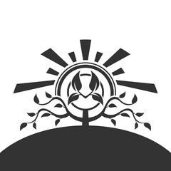 Tree leaf nature illustration