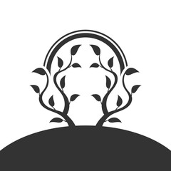 Tree leaf nature illustration