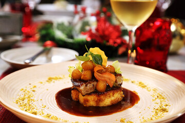 Delicious food for Christmas Eve