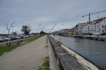 Aveiro, beautiful village of Portugal. The Venice of  Portugal.