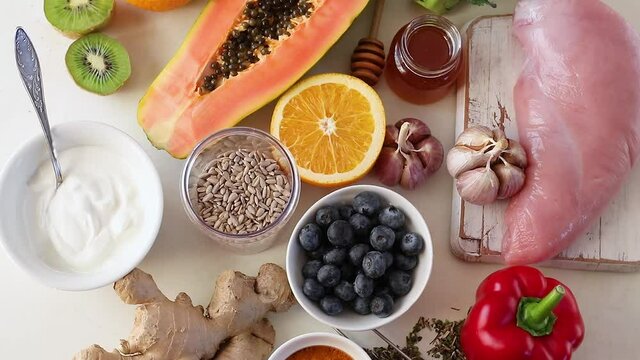 Health food to boost immune system