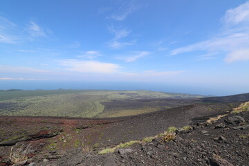 伊豆大島の三原山ハイキング