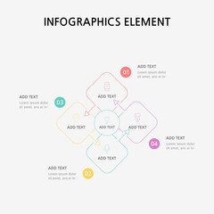 Presentation business infographics template. Vector illustration.
