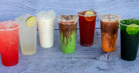 Milk Teas and Sodas Beverages 