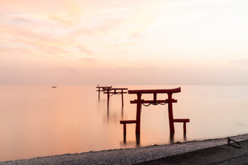 佐賀県太良町　海中鳥居