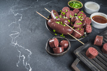 Korean blood sausage soondae