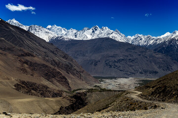Tajikistan Pamir Highway Silk Route Hindu Kush Mountains Nature scene