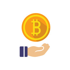 Bitcoin payment icon