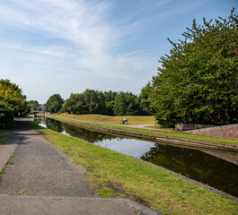 Fototapeta na wymiar midlands canals