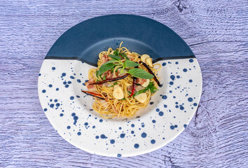 Thai Food Mixed Meals, with American Breakfasts 