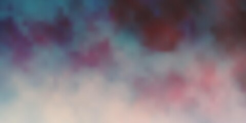 Dark Green, Yellow vector template with sky, clouds. Shining illustration with abstract gradient clouds. Template for websites.