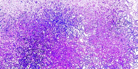 Light purple, pink vector texture with wry lines.