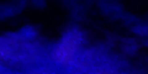 Dark Purple vector pattern with polygonal style.