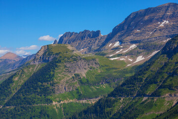 Fototapeta na wymiar Glacier Park