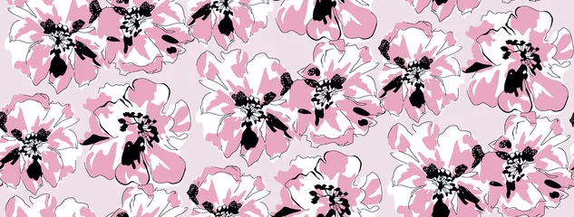 Photo sur Plexiglas Orchidee abstrait rose