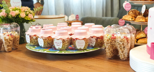 brunch table setting