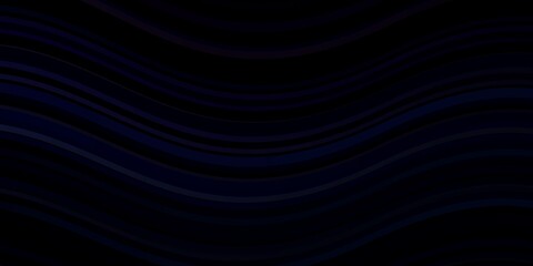 Obraz premium Dark Pink, Blue vector backdrop with bent lines. Brand new colorful illustration with bent lines. Pattern for ads, commercials.