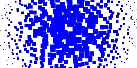 Light BLUE vector texture in rectangular style. Abstract gradient illustration with rectangles. Pattern for commercials, ads.