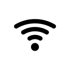 Wi Fi Icon, wireless Icon. Wi fi signal sign modern web icon. Wi Fi network icon.