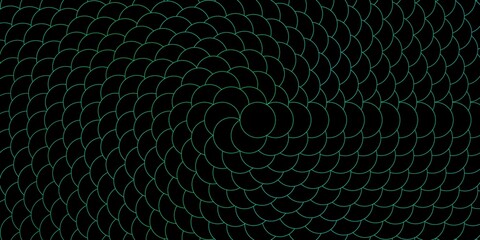 Dark Green vector layout with circles. Glitter abstract illustration with colorful drops. Pattern for websites, landing pages.