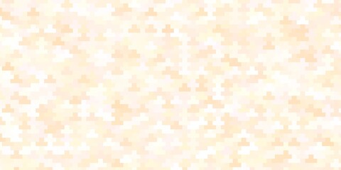 Fototapeta premium Light Orange vector template in rectangles. Illustration with a set of gradient rectangles. Pattern for business booklets, leaflets