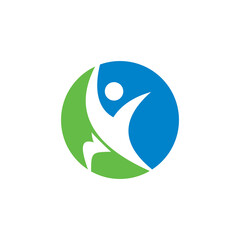 Fitness Logo , Health Logo Vector