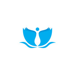 Lily Logo , Health Logo Vector