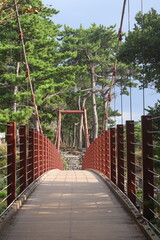 伊豆半島の門脇吊り橋