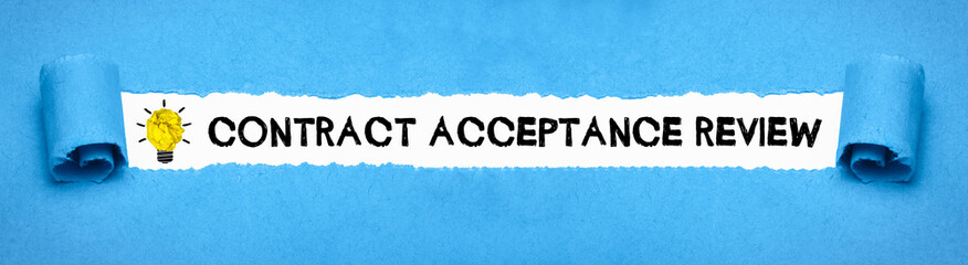 Contract Acceptance Review 