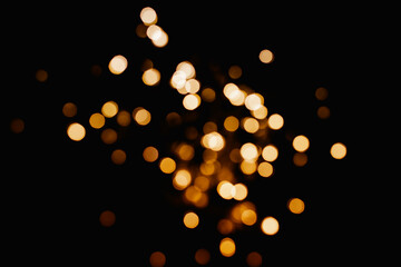 abstract background with bokeh