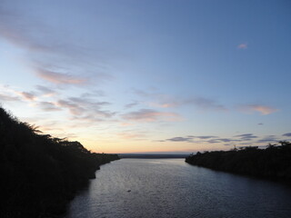 Fototapeta premium sunset over the sea