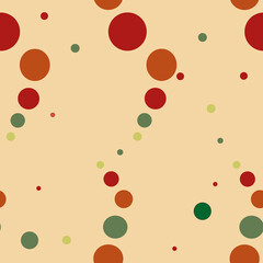 seamless pattern with circles