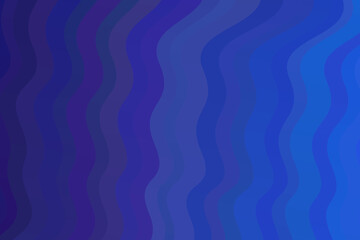 Obraz premium Colorful Dark blue waves abstract vector background.