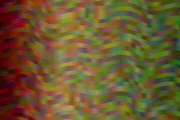 Green and dark red waves abstract background. Great illustration for your needs.