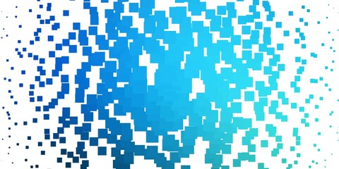 Light BLUE vector backdrop with rectangles. Abstract gradient illustration with rectangles. Template for cellphones.