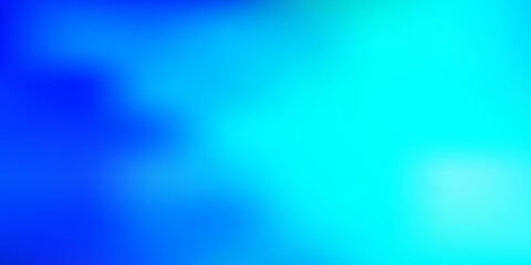 Light blue, green vector gradient blur layout.