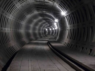 Premetro Tunnel Antwerp City photographed in 2011