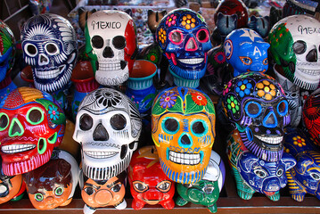Artesanías México calaveras
