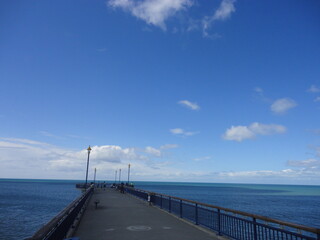 Naklejka premium New Brighton Pier in NewZealand