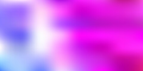 Light blue, red vector blur layout.