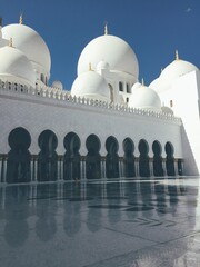 Beautiful mosque exterior