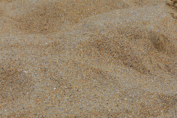 Yellow sand, close-up