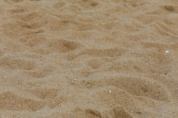 Yellow sand, close-up
