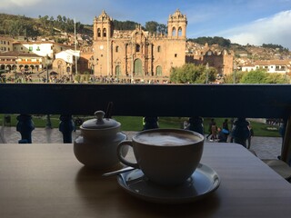 view of the old town of segovia spain