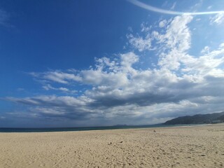 sand dunes and sky